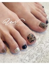 アンドットネイルズ(UN.nails)/フット親指アート