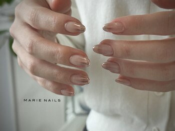 マリーネイルズ 青山店(MARIE NAILS)/ミラーネイル 8800円 0403a