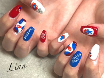 リアン 京都四条河原町店(Lian)/ミャクミャクネイル