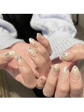 ジェイエヌ バイ ネオリーブ(J/N by neolive)/キラキラストーンネイル＊8800円