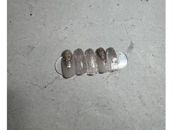 ホワイト(WHITE)/定額ネイル