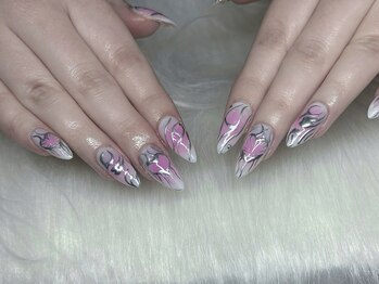 ネイルズバー 新宿店(Nails Bar)/クロムネイル