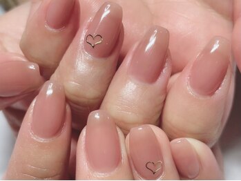 インテグラル 水戸店(integral)の写真/【元吉田】【フィルイン対応】爪に優しいパラジェル使用/オフィス向けサンプル多数/ショートネイル大歓迎♪