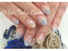 ネイルサロン アミティエ(Nail Salon Amitie)の雰囲気（JNEC１級ネイリスト在籍、落ち着きある空間でゆったり過ごせる★）