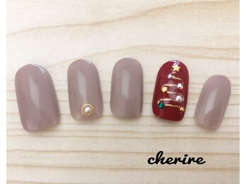 シェリール 北千住(Cherire)/ワンカラーツリーネイル☆