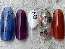 フリークネイル(FREAK Nail)/大人ハロウィンアート ¥13500
