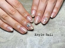 キールネイル(KeyleNail)/オーロラフレンチ！
