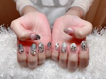 レアネイル 新宿(le'a nail)/シルバーネイル