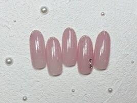 オフィスネイル　シンプル