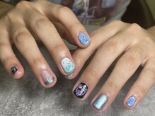オムネイル 渋谷(HOMME NAIL)/持ち込みデザイン ¥9.000