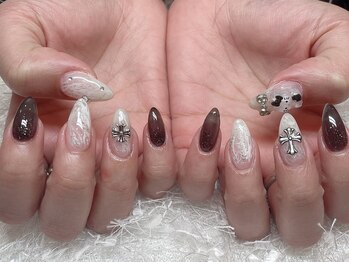 レアネイル 新宿(le'a nail)/マーブルデザイン