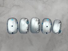 アイネイルズ 恵比寿店(I nails)/マグネットハートドット