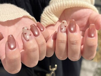 ネイルズ ララ(nails Lala)/magnet × heart 。