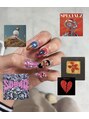 アートネイル ギャラリー(Art nail Gallery) King Gnu LIVE前にジャケ写ネイルしました(^^)