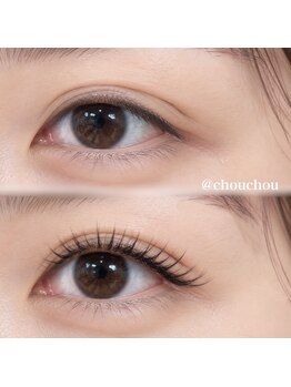 chou chou by Beautissimo　入間市駅前店の写真/【LEDエクステ導入サロン】キープ力UP♪オイルクレンジングも使用可能！低刺激で今までにないモチの良さ◎
