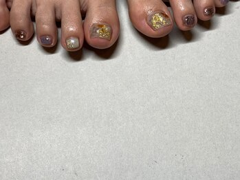 ネイルサロン フィフスアベニュー(Fifth Avenue)/ニュアンスフットネイル