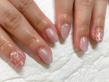 チャミュエル/持ち込みデザインツイードネイル