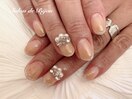 バーチャル×ビジューnail