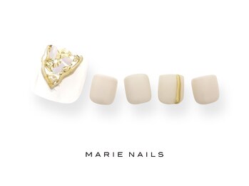 マリー ネイルズ いわきラトブ店(MARIE NAILS)/定額5,500円税込 フット 0602a