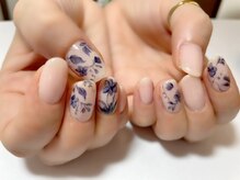 キラネイル アンド アイラッシュ by World Beauty(KIRA)/手描きフラワー