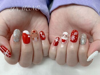 インミニネイルサロン 上野御徒町(INMENE)/クリスマスネイル