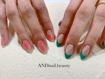 アンドネイル ビューティー(AND nail,beauty)/インクネイル/ネイル