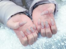 レアネイル 新宿(le'a nail)/チェーンハートネイル