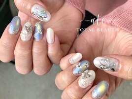蝶々ネイル