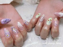 ネイル ファンシーファング(nail_fancy_fang)/ラプンツェルネイル