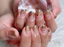さりぃず ねぃる(SALLY’S NAIL)の雰囲気（シンプルなラメグラなのにホロミックスでこんなにオシャレ♪）
