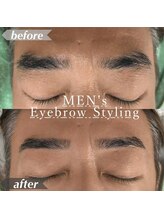 ルアン 六本木店/メンズ美眉毛スタイリング
