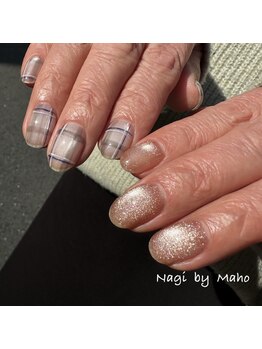 ナギ(Nagi)/チェックネイル マグネット