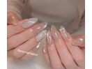 流行りレースネイル