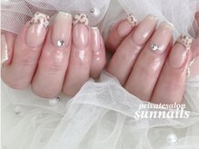 サンネイルズ(sun nails)の雰囲気（サンプルも沢山ご用意しております。持ち込み画像も人気です☆）