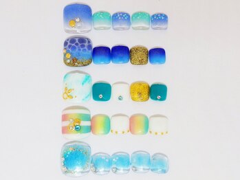 ティーエヌ 名古屋矢場町店/フット サンプルデザイン￥6500