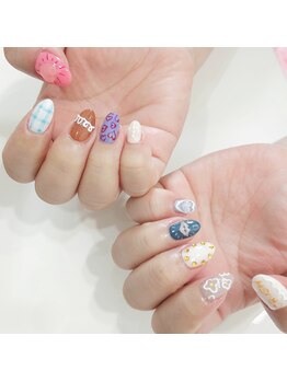 キュートな持ち込みデザイン