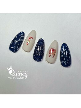 クインシー(Quincy)/クリスマスネイル