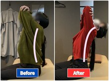 ナオル整体 仙台院(NAORU整体)/背中の硬さが改善！