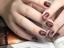 アース コアフュールボーテ 長野上田店(EARTH Coiffure beaute')/マグネットネイル　7500円