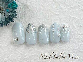 ヴィカ(Vica)/ライトブルー×ラメ☆