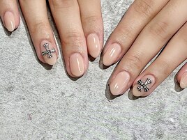ピンクベージュ×cross～
