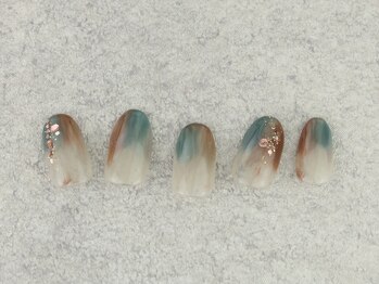 リッカオウチネイル(Lycka)/定額デザインネイル/ ¥7,000