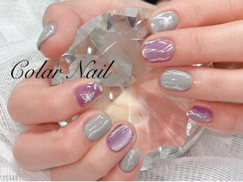 コラールネイル 本町(Colar Nail)の写真/トレンドを取り入れた豊富なデザインをご用意★可愛いネイルに思わずうっとり♪気分の上がる指先へ＊