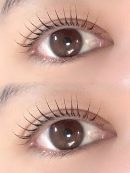 エルア 西宮本店(elua)の写真/全国多店舗展開☆SNSで話題のまつ毛パーマ《パリジェンヌラッシュ》で上向きまつ毛をキープ!朝の時短にも◎