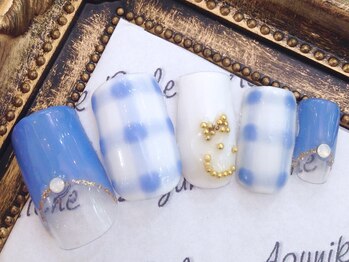 アグニークリッシェ(Agunik Riche)/【チェックネイル】