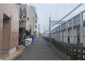 プライベートエステティックサロン アメジスト(AMETHYST)/若葉駅東口からの道順です　２