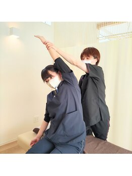 白うさぎ整骨院/施術風景