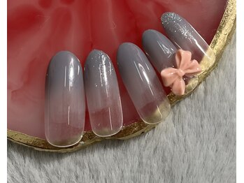 レイネイルトゥーキャンアイドレッシー(Ray Nail to Can I Dressy)/リボンパーツとカラグラ