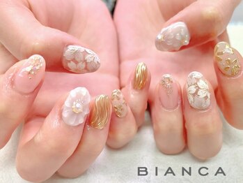 ビアンカ アイズアンドネイルズ 新宿西口店(Bianca eyes＆nails)の写真/色変更OK!ステキ女子は指先から♪特別な日に映えるオシャレなネイルはお任せ☆デートや大切なイベント前に!