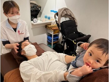 整体アンドリラクゼーションサロン ライン ルララ こうほく店(Line LuRaRa)の写真/《子育てに忙しく、一人時間が無い方へ！》お子さま同伴可◎個室・キッズスペースあります☆